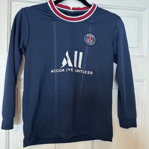 PSG Messi Long Sleeve Jersey, kids size 26